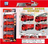 OBL10227116 - 回力消防车4只装