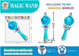 OBL10227131 - 七彩灯冰雪奇缘音乐闪光变身魔法棒小女孩过家家饰品——月球款