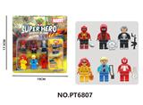 OBL10227207 - 蜘蛛侠英雄无归积木人仔6PCS