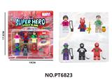 OBL10227223 - 蜘蛛侠大战毒液积木人仔6PCS