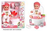 OBL10227574 - 14寸搪胶12声娃娃声光马桶套装
