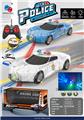 OBL10227889 - 四通遥控声光透明壳警车（包电）