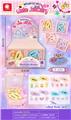 OBL10228199 - 亨贝贝多巴胺萌趣DIY发夹贴贴乐+悬浮首饰盒（24PCS/展示盒）