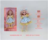 OBL10228291 - 12寸3D仿真眼15关节实身俄文音乐灯光芭比娃娃