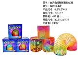 OBL10228399 - 台湾色几何图案彩虹圈