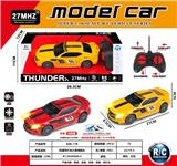 OBL10230789 - 四通带灯光大黄蜂跑车