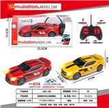 OBL10230800 - 四通带灯光大黄蜂跑车