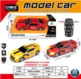 OBL10230802 - 二通带灯光大黄蜂跑车