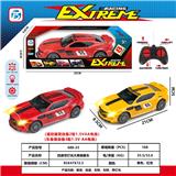 OBL10230805 - 四通带灯光大黄蜂跑车