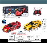 OBL10230808 - 四通带灯光大黄蜂跑车