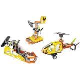 OBL10230972 - 单品三形态 科学实验形态:直升飞机,太阳能风车,太阳能(254pcs)