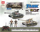 OBL10231634 - 俄罗斯IS-2四通遥控坦克 带灯光、声音