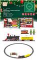 OBL10231935 - 圣诞树圣诞轨道车1:87古典电动火车轨道灯光音乐