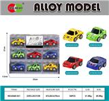 OBL10232065 - 8PCS积木开窗盒
合金Q版回力赛车