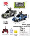 OBL10233011 - 1：18（USB充电座）五通遥控车皮卡车水印迷彩图案2色    (车身加军人）