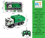 OBL10233362 - 1:32四通27MHZ遥控灯光垃
圾车环卫车（无包电）