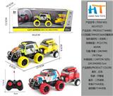 OBL10233376 - 1:32四通27MHZ灯光水印酷路泽拖挂遥控车（无包电）