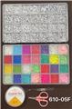 OBL10233605 - 新款28格细珠+小软陶+26个
英文字母（带剪刀+线盒+夹子）