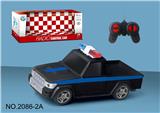 OBL10234186 - (GCC)1：20四通皮卡遥控警车