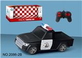 OBL10234187 - (GCC)1：20四通皮卡遥控警车