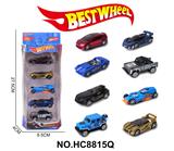 OBL10234290 - 1:64合金车(赛车,跑车,越野车)5只盒装