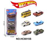 OBL10234292 - 1:64合金车(老爷车,客车)5只盒装