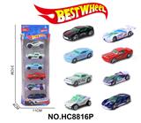 OBL10234306 - 1:64合金车(赛车,跑车)6只盒装