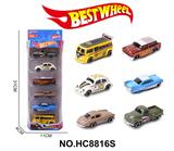 OBL10234309 - 1:64合金车(老爷车,客车)6只盒装