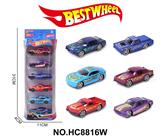 OBL10234313 - 1:64合金车(赛车,跑车)6只盒装