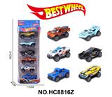 OBL10234316 - 1:64合金车(越野车)6只盒装