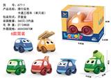OBL10234829 - 滑行实色卡通工程车（单只装）