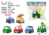 OBL10234832 - 滑行实色卡通工程车（单只装）