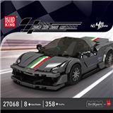 OBL10234997 - 488Pista跑车 八格车展示盒套装
(全英版)