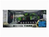OBL10235780 - 1:18四通遥控仿真坦克带灯光音乐包电