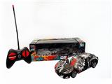 OBL10235885 - 恐龙涂鸦遥控车带灯光