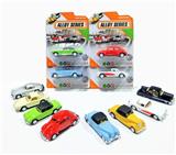 OBL10238063 - 合金回力模型老爷车 1比60 8款混装