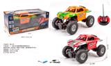 OBL10240621 - 1：18短卡RC越野攀爬四通带前灯光遥控车包电（车身包3.7V锂电+USB线，遥控器2粒5号不包）
