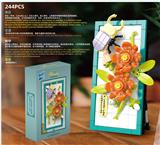 OBL10241216 - 咏山茶花挂画/摆件