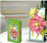 OBL10241220 - 出水芙蓉挂画/摆件