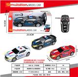 OBL10241752 - 二通带灯光大黄蜂警车