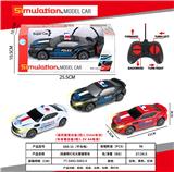 OBL10241773 - 四通带灯光大黄蜂警车