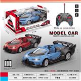 OBL10243688 - 1:18敞篷布加迪四通遥控车带前灯光