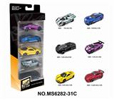 OBL10244621 - 1:64合金车6款5只盒装