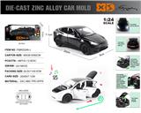 OBL10244776 - 英文1:24压铸锌合金灯光音效特斯拉Model Y车模