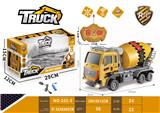 OBL10245014 - 1：18 
水泥罐装车 四通遥控车 车头灯
包电（车底3.7V锂电池+USB数据线 遥控器2AA-不包）