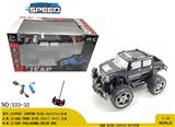 OBL10245094 - 1：18 
吉普 越野 敞篷四通遥控车 黑武士皮卡
带车头灯 四通遥控器
包电（车底3.7V锂电池+USB数据线全包 遥控器2AA-不包）