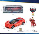 OBL10245140 - 1：18
钢铁侠
 兰博基尼 带3D灯
四通遥控车
不包电 （车底3AA-遥控器2AA）