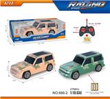 OBL10246210 - 27MHz1：16四通中东迷彩吉普遥控车（不包电）