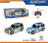 OBL10246212 - 27MHz1：16四通中东涂鸦吉普遥控车（不包电）