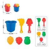 OBL10247322 - 沙滩桶（爱心桶）套装4pcs
